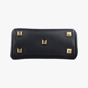 Pre-owned Ferragamo Studio Black Leather shoulderbag | stylenewstar
