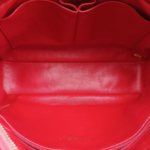 Pre-owned Chanel Matelasse Red lambskin A67618 shoulderbag | stylenewstar