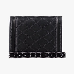 Pre-owned Yves Saint Laurent Gaby Micro Black Leather 685612 shoulderbag | stylenewstar