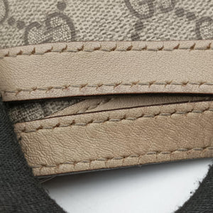 Pre-owned Gucci Microguccissima Beige PVC coated canvas×leather 309613 handbag | stylenewstar