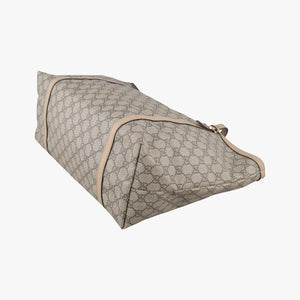 Pre-owned Gucci Microguccissima Beige PVC coated canvas×leather 309613 handbag | stylenewstar