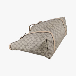 Pre-owned Gucci Microguccissima Beige PVC coated canvas×leather 309613 handbag | stylenewstar
