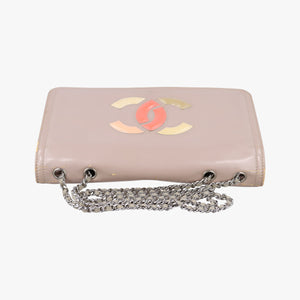 Secondhand Chanel Lipstick Beige Enamel A66936 shoulderbag | stylenewstar