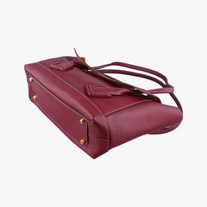 Vintage Bottega Veneta Arco Burgundy Leather shoulderbag | stylenewstar