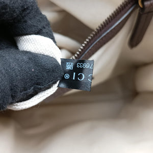 Pre-owned Gucci GG Supreme Bee Multicolour PVC coated canvas × suede 450950 shoulderbag | stylenewstar