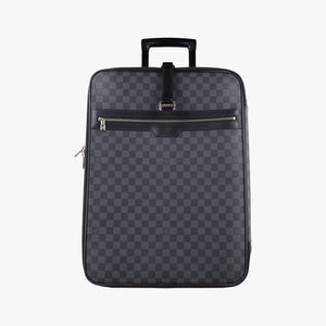 Pre-owned Louis Vuitton PEGASE 55 Noir Damier Graphite N23299 suitcase | stylenewstar