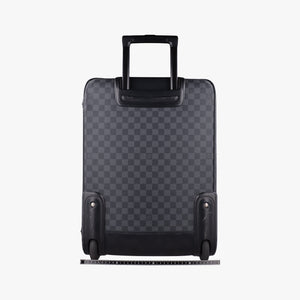 Pre-owned Louis Vuitton PEGASE 55 Noir Damier Graphite N23299 suitcase | stylenewstar