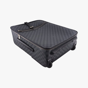 Pre-owned Louis Vuitton PEGASE 55 Noir Damier Graphite N23299 suitcase | stylenewstar