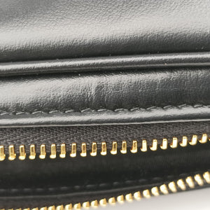 Secondhand Miu Miu Logo belt Black leather bum bag/waist bag | stylenewstar