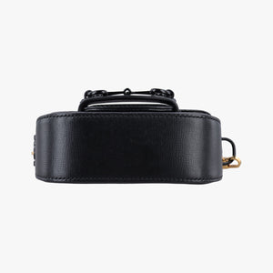 Pre-owned Gucci Horsebit Black Leather 726863 shoulderbag | stylenewstar