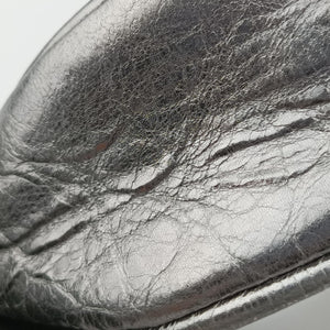 Pre-owned Balenciaga Le Cagole mini Silver lambskin shoulderbag | stylenewstar