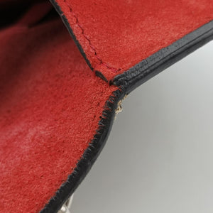 Pre-owned Gucci Dionysus Beige x Red PVC coated canvas×suede 400249 shoulderbag | stylenewstar