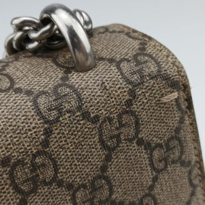 Pre-owned Gucci Dionysus Beige x Red PVC coated canvas×suede 400249 shoulderbag | stylenewstar