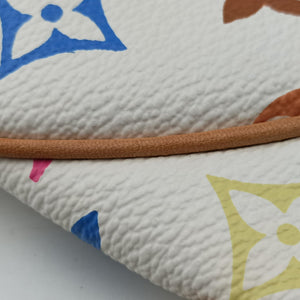 Pre-owned Louis Vuitton Pochette Mira MM Pouch white Monogram Multicolor M60096 shoulderbag | stylenewstar