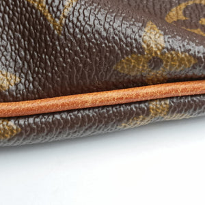 Pre-owned Louis Vuitton PALERMO PM brown Monogram Canvas M40145 shoulderbag | stylenewstar