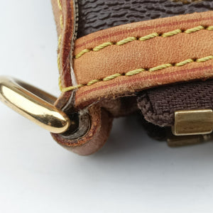 Pre-owned Louis Vuitton PALERMO PM brown Monogram Canvas M40145 shoulderbag | stylenewstar