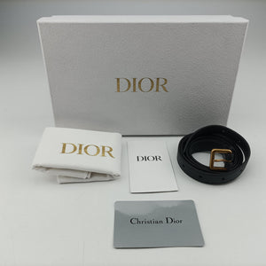 Pre-owned Christian Dior Saddle Navy×Gray Jacquard x Leather bum bag/waist bag | stylenewstar