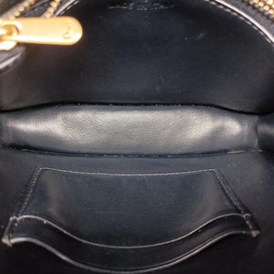 Pre-owned Christian Dior Saddle Navy×Gray Jacquard x Leather bum bag/waist bag | stylenewstar