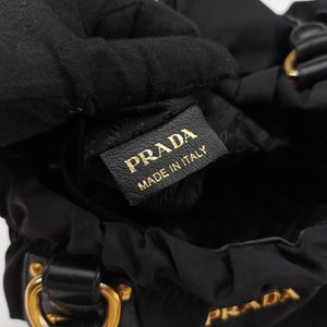 Secondhand Prada Gaufre Black Nylon BR4259 shoulderbag | stylenewstar