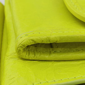 Pre-owned Balenciaga Superbusy XS Sling Bag Yellow leather 568008 shoulderbag | stylenewstar