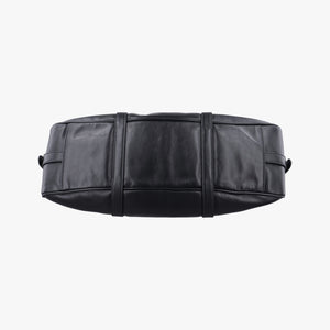 Pre-owned Prada Vitello Daino Logo Black Leather BN1903 shoulderbag | stylenewstar