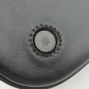 Pre-owned Bottega Veneta Vitello Intreccio Tress Black Leather shoulderbag | stylenewstar