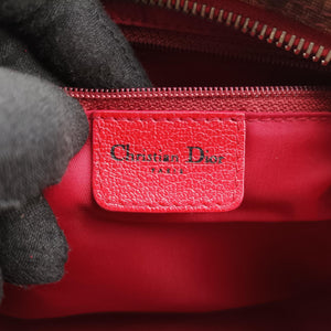 Pre-owned Christian Dior Rasta Trotter Messenger beige×Multicolour PVC coated canvas shoulderbag | stylenewstar
