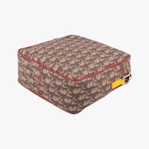 Pre-owned Christian Dior Rasta Trotter Messenger beige×Multicolour PVC coated canvas shoulderbag | stylenewstar
