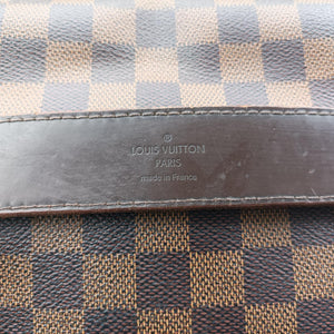 Pre-owned Louis Vuitton SHELTON EBENE Damier Canvas N41149 shoulderbag | stylenewstar