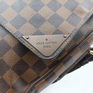 Pre-owned Louis Vuitton SHELTON EBENE Damier Canvas N41149 shoulderbag | stylenewstar