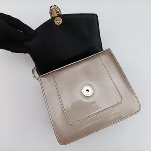 Vintage Bvlgari SERPENTI FOREVER Golden Patent shoulderbag | stylenewstar
