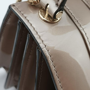 Vintage Bvlgari SERPENTI FOREVER Golden Patent shoulderbag | stylenewstar