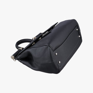 Pre-owned Dolce & Gabbana SICILY Black Leather shoulderbag | stylenewstar