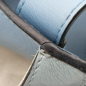 Pre-owned Loewe hammock Blue x Light Blue leather shoulderbag | stylenewstar