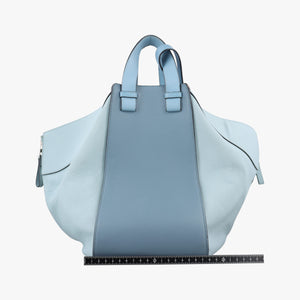 Pre-owned Loewe hammock Blue x Light Blue leather shoulderbag | stylenewstar
