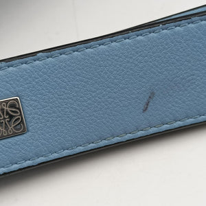 Pre-owned Loewe hammock Blue x Light Blue leather shoulderbag | stylenewstar