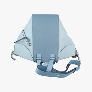 Pre-owned Loewe hammock Blue x Light Blue leather shoulderbag | stylenewstar