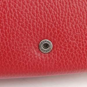 Pre-owned Gucci Dionysus Red Leather 401231 shoulderbag | stylenewstar