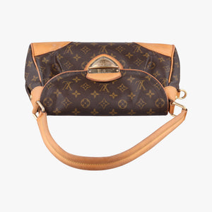 Pre-owned Louis Vuitton Beverly MM brown Monogram Canvas M40121 shoulderbag | stylenewstar