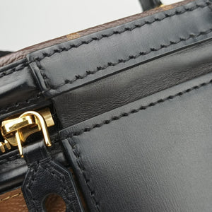 Pre-owned Louis Vuitton Cannes Brown × Black Monogram Reverse Giant M43986 shoulderbag | stylenewstar