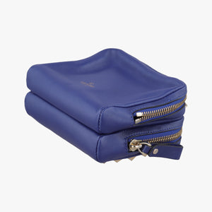 Secondhand Valentino Rockstud Blue Leather shoulderbag | stylenewstar