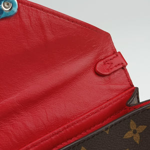Pre-owned Louis Vuitton TRIBAL MASK Brown Monogram canvas×leather M50129 shoulderbag | stylenewstar