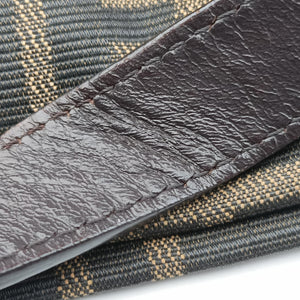 Secondhand Fendi Zucca pattern Brown canvas×leather 214526 shoulderbag | stylenewstar