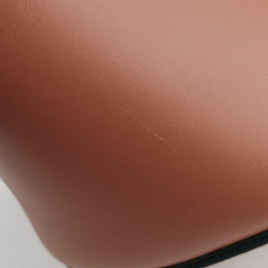 Pre-owned Loewe balloon Red x Brown leather shoulderbag | stylenewstar