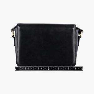 Pre-owned Celine Triomphe Black Leather shoulderbag | stylenewstar