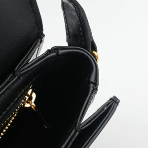 Pre-owned Celine Triomphe Black Leather shoulderbag | stylenewstar