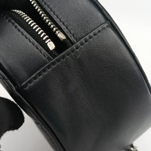 Pre-owned Chanel Matelasse Round Black lambskin AP0245 shoulderbag | stylenewstar