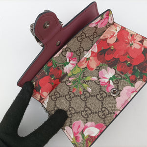 Pre-owned Gucci Dionysus beige×Multicolour PVC coated canvas × suede 476432 shoulderbag | stylenewstar