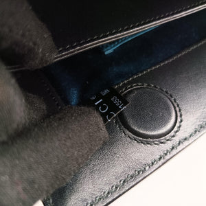 Pre-owned Gucci Ophidia Brown×black Suede×leather 503877 shoulderbag | stylenewstar