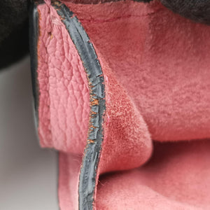 Pre-owned Miu Miu Madras Pink Leather shoulderbag | stylenewstar